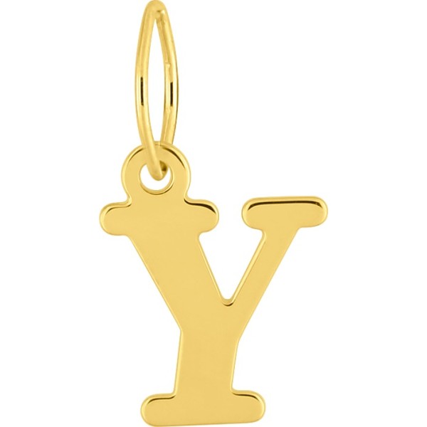 Pendentif Lettre Y en Or 18K